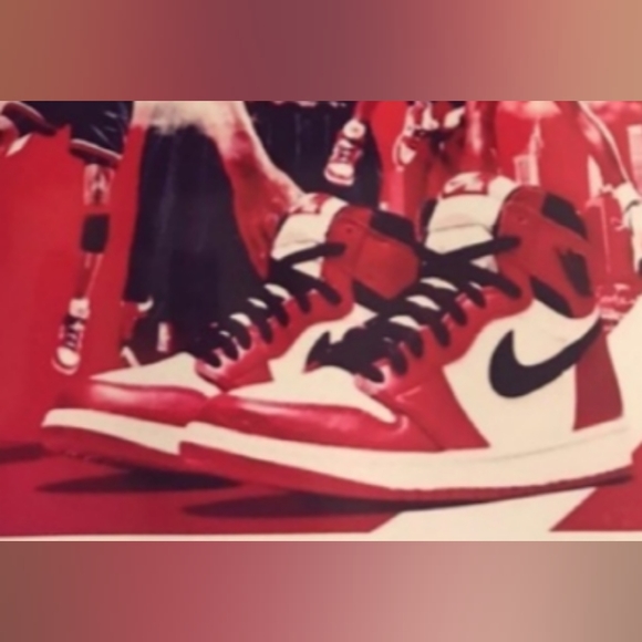 NEW!💯 MICHAEL AIR💨JORDAN CHICAGO BULLS 8.5x11 ULTRA GLOSSY 4 POSTER ART SET!🔥 - Picture 3 of 13